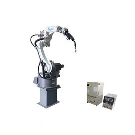 Linha de produção personalizada equipamento do robô de soldadura automática da parede lateral, robôs de soldadura do fanuc