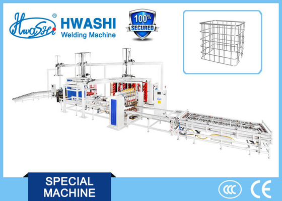 Linha de produção automática completa da máquina da soldadura do quadro da gaiola de Hwashi IBC
