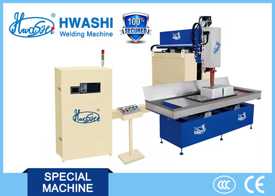 Máquina de soldadura da emenda do CNC do controle do PLC de Hwashi para a banca da cozinha