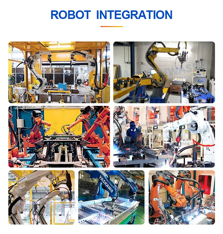 Hwashi Industrial CNC máquina de soldagem robótica 6 eixos com servo, soldagem robô braço posicionador rack, robô de soldagem automática TIG 14