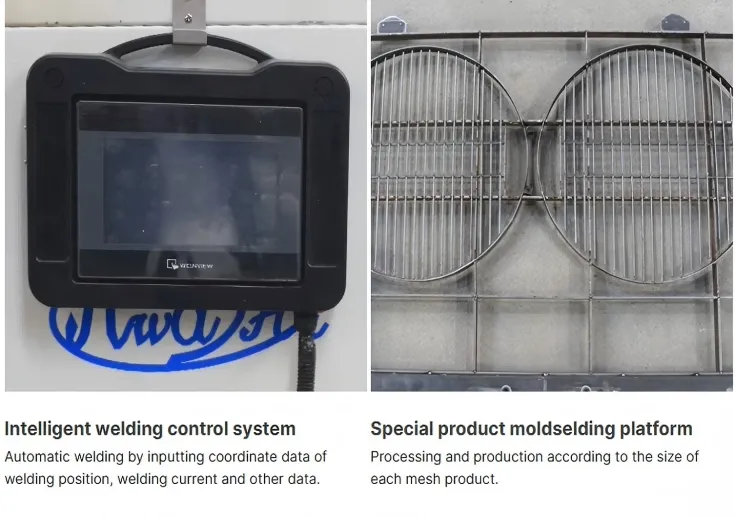 Máquina automática de soldagem de malha de revestimento CNC Máquina de soldagem de malha de arame fabricando soldagem de pontos Equipamento de produção industrial Caixa Malha de arame soltada 1