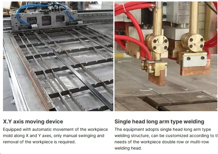 Máquina automática de soldagem de malha de revestimento CNC Máquina de soldagem de malha de arame fabricando soldagem de pontos Equipamento de produção industrial Caixa Malha de arame soltada 2
