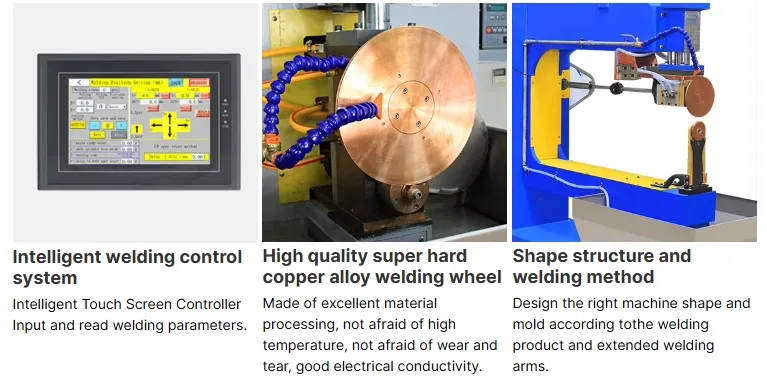 Solução de solda automática do tanque de combustível Hwashi de soldadora de costura longitudinal de alta precisão com desempenho superior à prova de vazamento 1