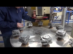 Máquina de soldadura automática do ponto da tabela giratória