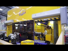 CO2 MIG MAG TIG Automatic Welding Robot Panasonic da linha central de HWASHI 6 com sistema de alimentação do fio