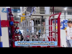 Exportação para a empresa turca (PIMTAS ​​PLASTIK AS) linha de produção de estrutura de gaiola IBC