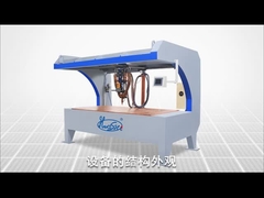 Máquina de soldadura de folha de metal Hwashi Stiffener Soldadora de ponto Soldadora automática 2500KG
