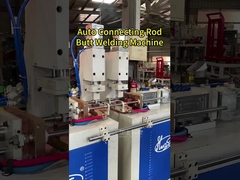 Hwashi Estabilizador de veículos de tipo horizontal Máquina de solda de ligação/Automático de solda de ponto de barra de empurrão