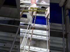 Linha de produção de soldador de condensador automático